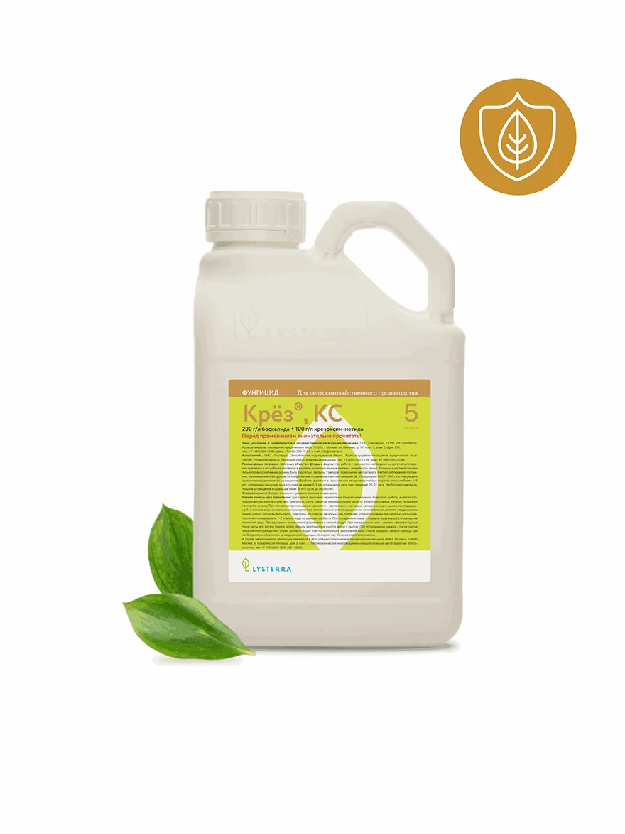 Kryez, KS suspenziya konsentratı formasında olan fungisid preparatının qablaşdırması